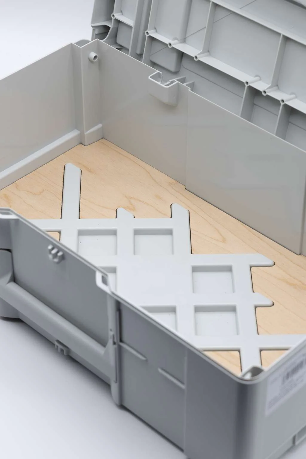 Systainer³ L Base Insert with Cross Cutout - 1/4" Plywood - Image 3